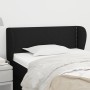 Cabecero de tela negro 93x23x78/88 cm de vidaXL, Cabeceros y pies de cama - Ref: Foro24-3116988, Precio: 47,72 €, Descuento: %