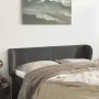Kopfteil aus dunkelgrauem Samt, 147 x 23 x 78/88 cm von vidaXL, Kopf- und Fußteile - Ref: Foro24-3116913, Preis: 70,16 €, Rab...