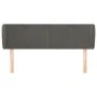 Kopfteil aus dunkelgrauem Samt, 147 x 23 x 78/88 cm von vidaXL, Kopf- und Fußteile - Ref: Foro24-3116913, Preis: 70,16 €, Rab...