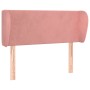 Cabecero de terciopelo rosa 83x23x78/88 cm de vidaXL, Cabeceros y pies de cama - Ref: Foro24-3116899, Precio: 46,95 €, Descue...