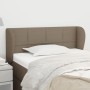 Cabecero de tela gris taupe 103x23x78/88 cm de vidaXL, Cabeceros y pies de cama - Ref: Foro24-3117138, Precio: 49,50 €, Descu...