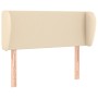 Cabecero de tela color crema 103x23x78/88 cm de vidaXL, Cabeceros y pies de cama - Ref: Foro24-3116859, Precio: 49,05 €, Desc...