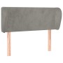 Cabecero de terciopelo gris claro 83x23x78/88 cm de vidaXL, Cabeceros y pies de cama - Ref: Foro24-3116894, Precio: 44,78 €, ...