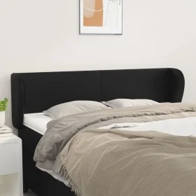 Black synthetic leather headboard 147x23x78/88 cm by vidaXL, Headboards and footboards - Ref: Foro24-3116954, Price: 69,64 €,...