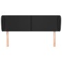 Cabecero de cuero sintético negro 147x23x78/88 cm de vidaXL, Cabeceros y pies de cama - Ref: Foro24-3116954, Precio: 65,17 €,...