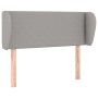 Cabecero de tela gris claro 103x23x78/88 cm de vidaXL, Cabeceros y pies de cama - Ref: Foro24-3116994, Precio: 48,62 €, Descu...