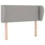 Cabecero de tela gris claro 103x23x78/88 cm de vidaXL, Cabeceros y pies de cama - Ref: Foro24-3116994, Precio: 47,84 €, Descu...