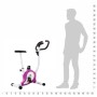 Bicicleta estática con resistencia de cinta morada de vidaXL, Bicicletas estáticas - Ref: Foro24-92011, Precio: 131,13 €, Des...
