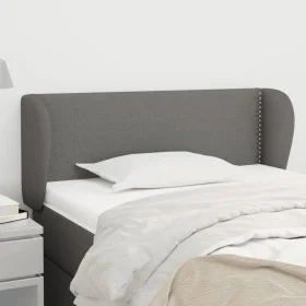Dark gray fabric headboard 83x23x78/88 cm by vidaXL, Headboards and footboards - Ref: Foro24-3116979, Price: 45,34 €, Discoun...