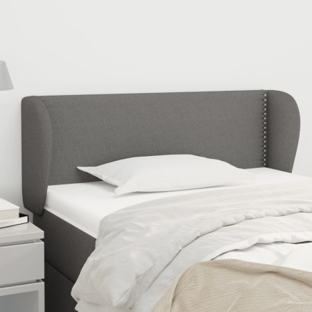 Cabecero de tela gris oscuro 83x23x78/88 cm de vidaXL, Cabeceros y pies de cama - Ref: Foro24-3116979, Precio: 46,74 €, Descu...
