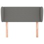 Cabecero de tela gris oscuro 83x23x78/88 cm de vidaXL, Cabeceros y pies de cama - Ref: Foro24-3116979, Precio: 46,74 €, Descu...