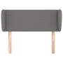 Cabecero de tela gris oscuro 83x23x78/88 cm de vidaXL, Cabeceros y pies de cama - Ref: Foro24-3116979, Precio: 45,34 €, Descu...