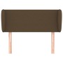 Cabecero de tela gris oscuro 93x23x78/88 cm de vidaXL, Cabeceros y pies de cama - Ref: Foro24-3116849, Precio: 48,97 €, Descu...