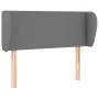 Kopfteil aus dunkelgrauem Stoff, 83 x 23 x 78/88 cm von vidaXL, Kopf- und Fußteile - Ref: Foro24-3116839, Preis: 46,29 €, Rab...