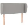 Light gray fabric headboard 103x23x78/88 cm by vidaXL, Headboards and footboards - Ref: Foro24-3116854, Price: 47,58 €, Disco...