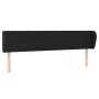 Cabecero de cuero sintético negro 163x23x78/88 cm de vidaXL, Cabeceros y pies de cama - Ref: Foro24-3116960, Precio: 70,54 €,...