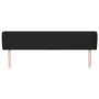 Black synthetic leather headboard 163x23x78/88 cm by vidaXL, Headboards and footboards - Ref: Foro24-3116960, Price: 70,93 €,...