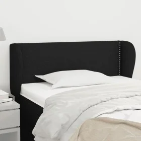 Cabecero de tela negro 83x23x78/88 cm de vidaXL, Cabeceros y pies de cama - Ref: Foro24-3116980, Precio: 44,77 €, Descuento: %