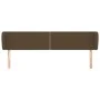 Kopfteil aus dunkelgrauem Stoff, 203 x 23 x 78/88 cm von vidaXL, Kopf- und Fußteile - Ref: Foro24-3117029, Preis: 62,18 €, Ra...