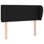 Black fabric headboard 83x23x78/88 cm by vidaXL, Headboards and footboards - Ref: Foro24-3116980, Price: 44,77 €, Discount: %