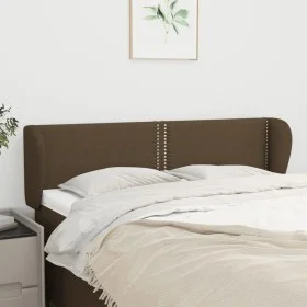 Dark gray fabric headboard 147x23x78/88 cm by vidaXL, Headboards and footboards - Ref: Foro24-3117005, Price: 58,38 €, Discou...