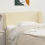 Cabecero de cuero sintético color crema 103x23x78/88 cm de vidaXL, Cabeceros y pies de cama - Ref: Foro24-3117090, Precio: 42...