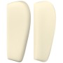 Cabecero de cuero sintético color crema 103x23x78/88 cm de vidaXL, Cabeceros y pies de cama - Ref: Foro24-3117090, Precio: 43...