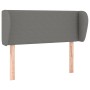Cabecero de tela gris oscuro 103x23x78/88 cm de vidaXL, Cabeceros y pies de cama - Ref: Foro24-3116995, Precio: 49,13 €, Desc...