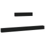 Set de muebles para TV 6 piezas madera contrachapada negro de vidaXL, Muebles TV - Ref: Foro24-3114607, Precio: 290,84 €, Des...