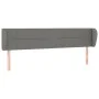 Dark gray fabric headboard 183x23x78/88 cm by vidaXL, Headboards and footboards - Ref: Foro24-3117159, Price: 84,54 €, Discou...
