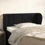 Kopfteil aus schwarzem Samt, 83 x 23 x 78/88 cm von vidaXL, Kopf- und Fußteile - Ref: Foro24-3117176, Preis: 45,52 €, Rabatt: %