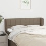 Cabecero de tela gris taupe 147x23x78/88 cm de vidaXL, Cabeceros y pies de cama - Ref: Foro24-3117146, Precio: 58,56 €, Descu...