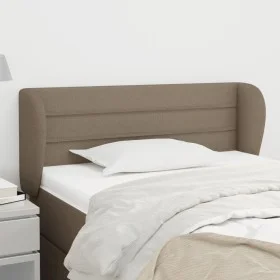 Cabecero de tela gris taupe 93x23x78/88 cm de vidaXL, Cabeceros y pies de cama - Ref: Foro24-3117270, Precio: 48,24 €, Descue...