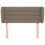 Cabecero de tela gris taupe 93x23x78/88 cm de vidaXL, Cabeceros y pies de cama - Ref: Foro24-3117270, Precio: 49,10 €, Descue...