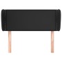 Cabecero de cuero sintético negro 83x23x78/88 cm de vidaXL, Cabeceros y pies de cama - Ref: Foro24-3117076, Precio: 42,30 €, ...