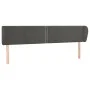 Dark gray velvet headboard 203x23x78/88 cm by vidaXL, Headboards and footboards - Ref: Foro24-3117071, Price: 62,07 €, Discou...