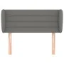 Kopfteil aus dunkelgrauem Stoff, 103 x 23 x 78/88 cm von vidaXL, Kopf- und Fußteile - Ref: Foro24-3117275, Preis: 53,88 €, Ra...