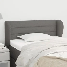 Dark gray fabric headboard 83x23x78/88 cm by vidaXL, Headboards and footboards - Ref: Foro24-3117259, Price: 45,58 €, Discoun...