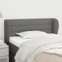 Dark gray fabric headboard 83x23x78/88 cm by vidaXL, Headboards and footboards - Ref: Foro24-3117259, Price: 45,58 €, Discoun...