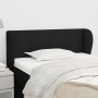 Cabecero de tela negro 103x23x78/88 cm de vidaXL, Cabeceros y pies de cama - Ref: Foro24-3117136, Precio: 49,50 €, Descuento: %