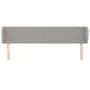 Light gray fabric headboard 183x23x78/88 cm by vidaXL, Headboards and footboards - Ref: Foro24-3116878, Price: 72,99 €, Disco...