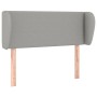 Cabecero de tela gris claro 83x23x78/88 cm de vidaXL, Cabeceros y pies de cama - Ref: Foro24-3116978, Precio: 46,59 €, Descue...