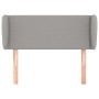 Cabecero de tela gris claro 83x23x78/88 cm de vidaXL, Cabeceros y pies de cama - Ref: Foro24-3116978, Precio: 46,59 €, Descue...