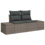 Conjunto de sofás de jardín 7 pcs Gris ratán sintético en Sofás de exterior | Comprar online en Foru.es