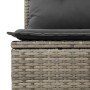Conjunto de sofás de jardín 7 pcs Gris ratán sintético en Sofás de exterior | Comprar online en Foru.es