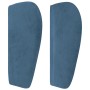 Cabecero de terciopelo azul oscuro 183x23x78/88 cm de vidaXL, Cabeceros y pies de cama - Ref: Foro24-3116928, Precio: 73,29 €...