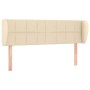 Cabecero de tela color crema 147x23x78/88 cm de vidaXL, Cabeceros y pies de cama - Ref: Foro24-3117147, Precio: 68,90 €, Desc...