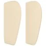 Cream fabric headboard 93x23x78/88 cm by vidaXL, Headboards and footboards - Ref: Foro24-3117271, Price: 63,61 €, Discount: %