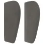 Kopfteil aus dunkelgrauem Samt, 93 x 23 x 78/88 cm von vidaXL, Kopf- und Fußteile - Ref: Foro24-3117321, Preis: 51,09 €, Raba...