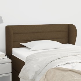 Cabecero de tela gris oscuro 103x23x78/88 cm de vidaXL, Cabeceros y pies de cama - Ref: Foro24-3117277, Precio: 53,45 €, Desc...